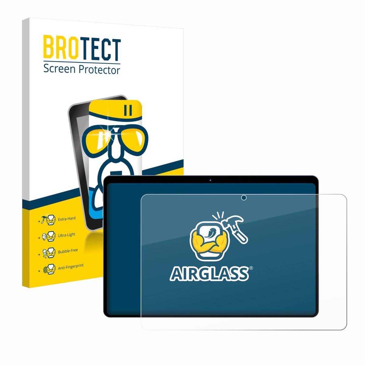 Screenprotector voor fezawio F10 10.1" Beschermglas transparant