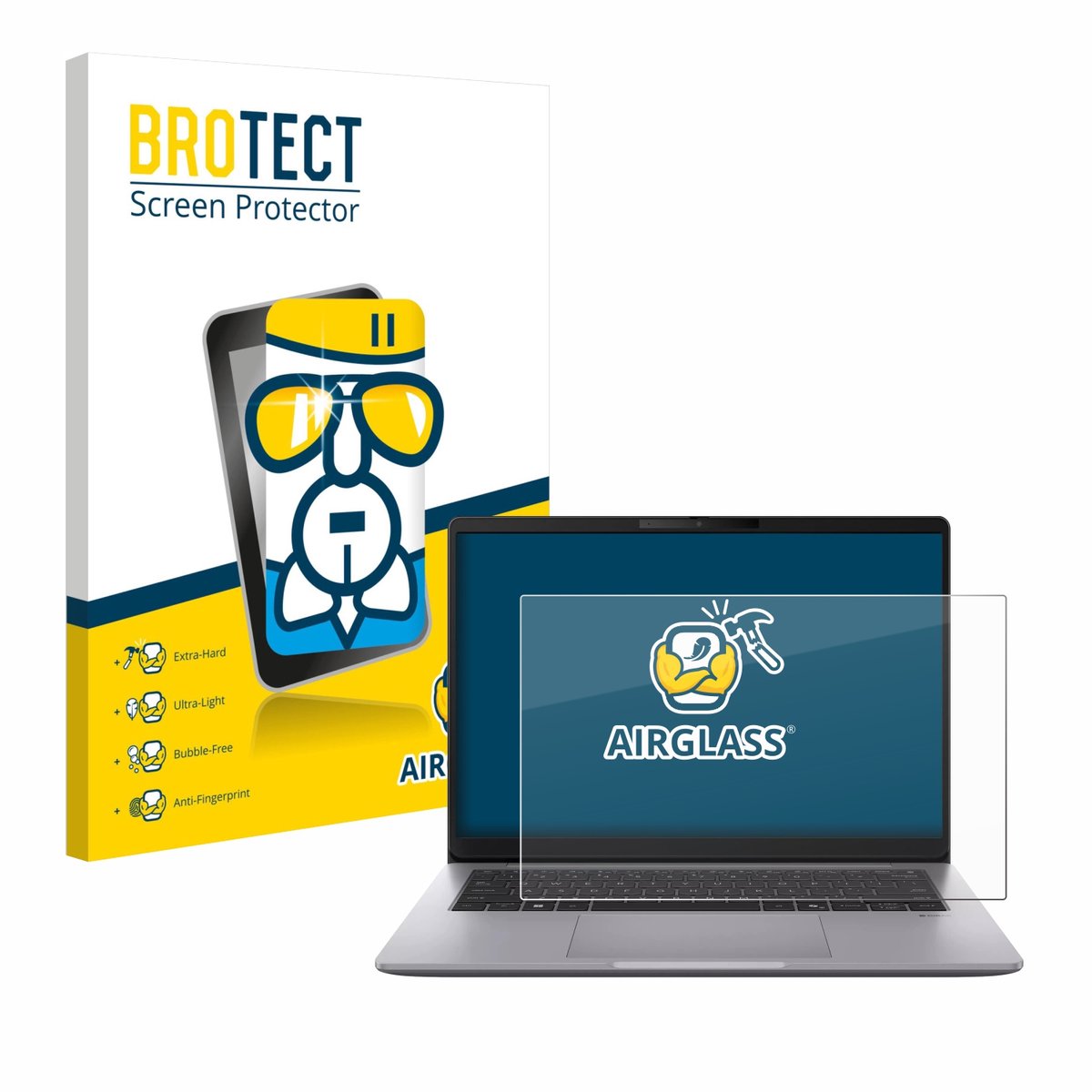 Screenprotector voor ASUS ExpertBook P3 G2 Beschermglas transparant