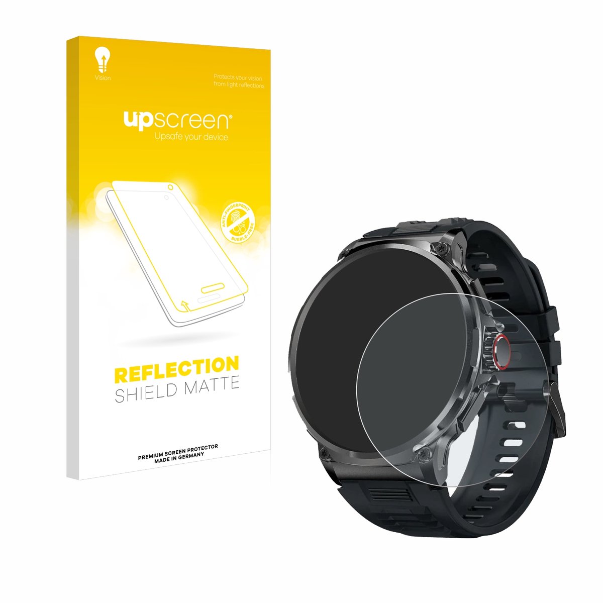 upscreen - Screenprotector voor Stahlgear Zeus 1.85" - Folie Beschermfolie anti glare matte