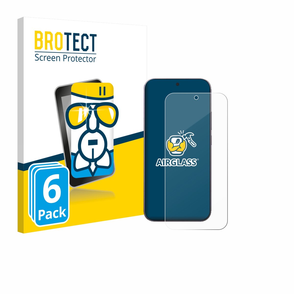 Screenprotector 6 Stuks voor Xiaomi 17 Pro Max Beschermglas transparant