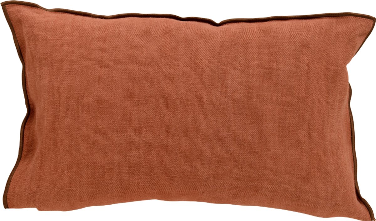 Hartman lende kussen - Bella - cognac - 50x30x14cm