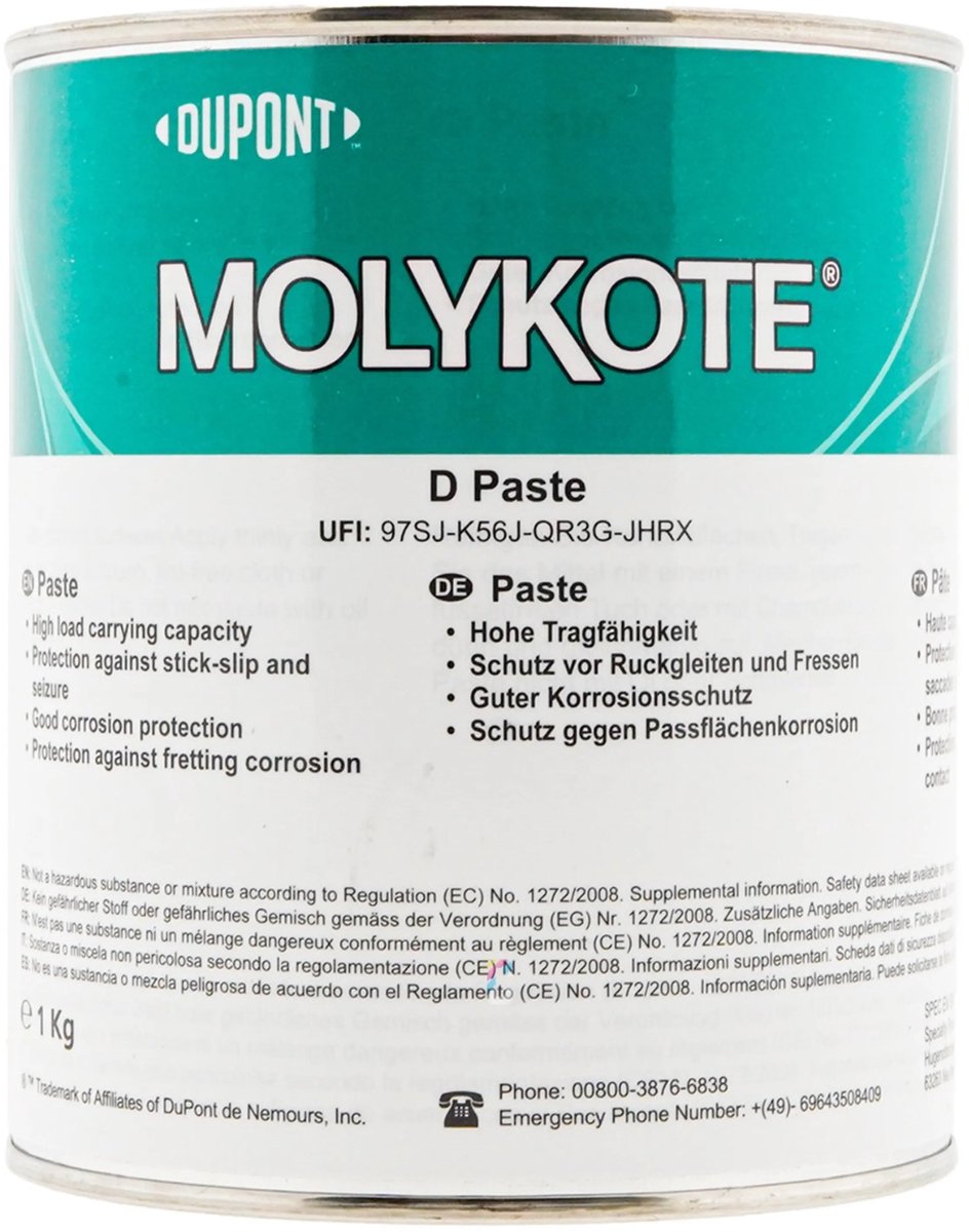 MOLYKOTE D Montagepasta 1kg