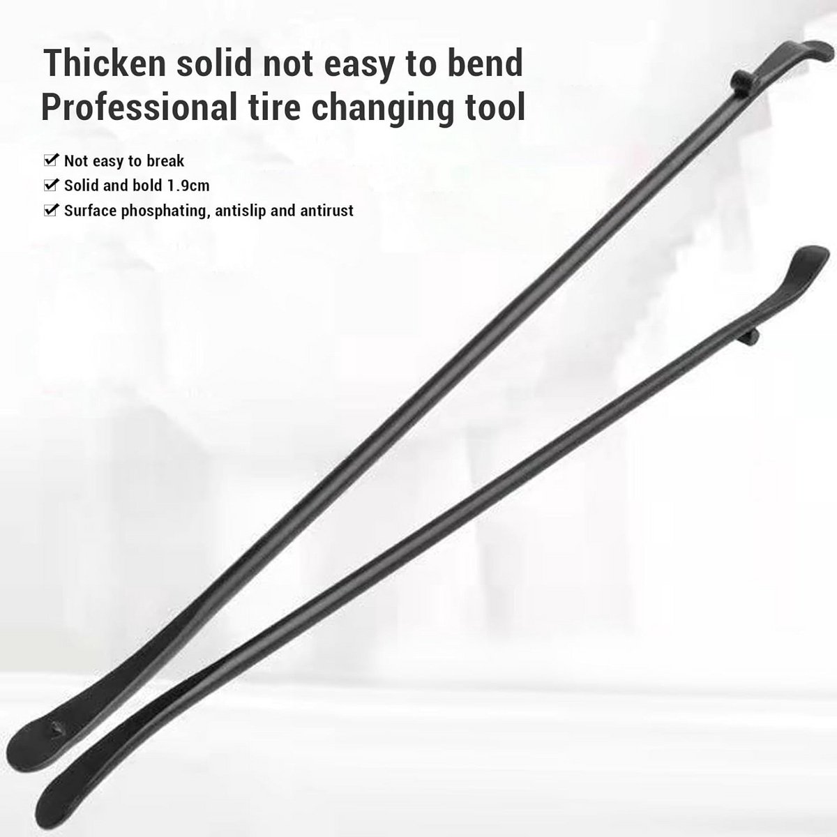 Zwaar Stalen Bandenlichter 97 cm voor Montage en Demontage van Tubeless Banden