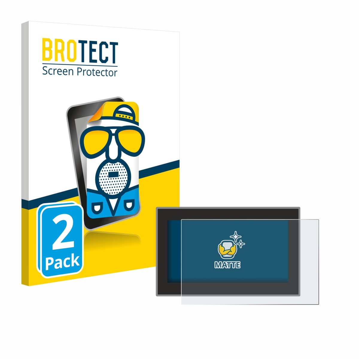 BROTECT - Screenprotector voor Headrush Flex Prime - Folie Beschermfolie matte 2 Stuks