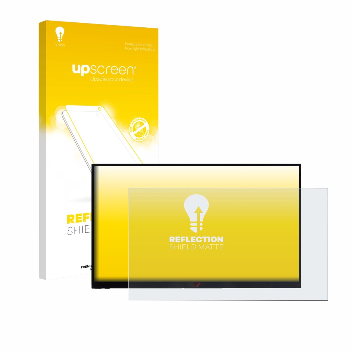 upscreen - Screenprotector voor Verbatim PMT-15 - Folie Beschermfolie anti glare matte