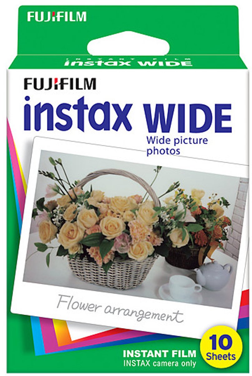 Fujifilm Instax Wide Film - Instant fotopapier - 10 stuks