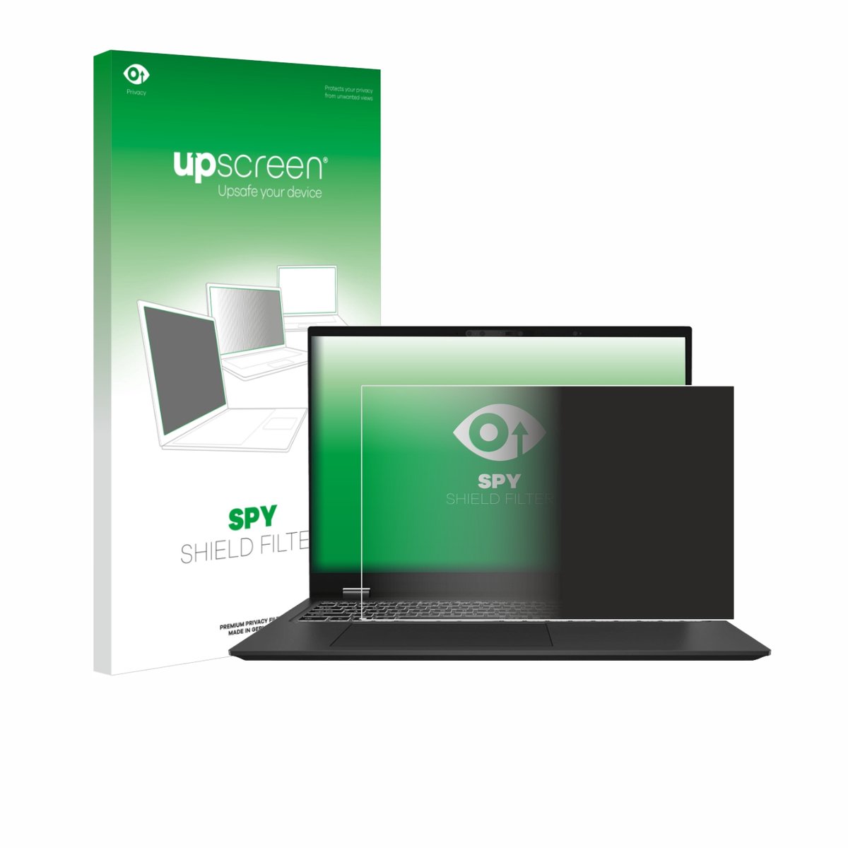 upscreen - privacyscherm voor MSI Prestige 16 AI Evo B1M - privacy filter screenfilter Blauwlichtfilter