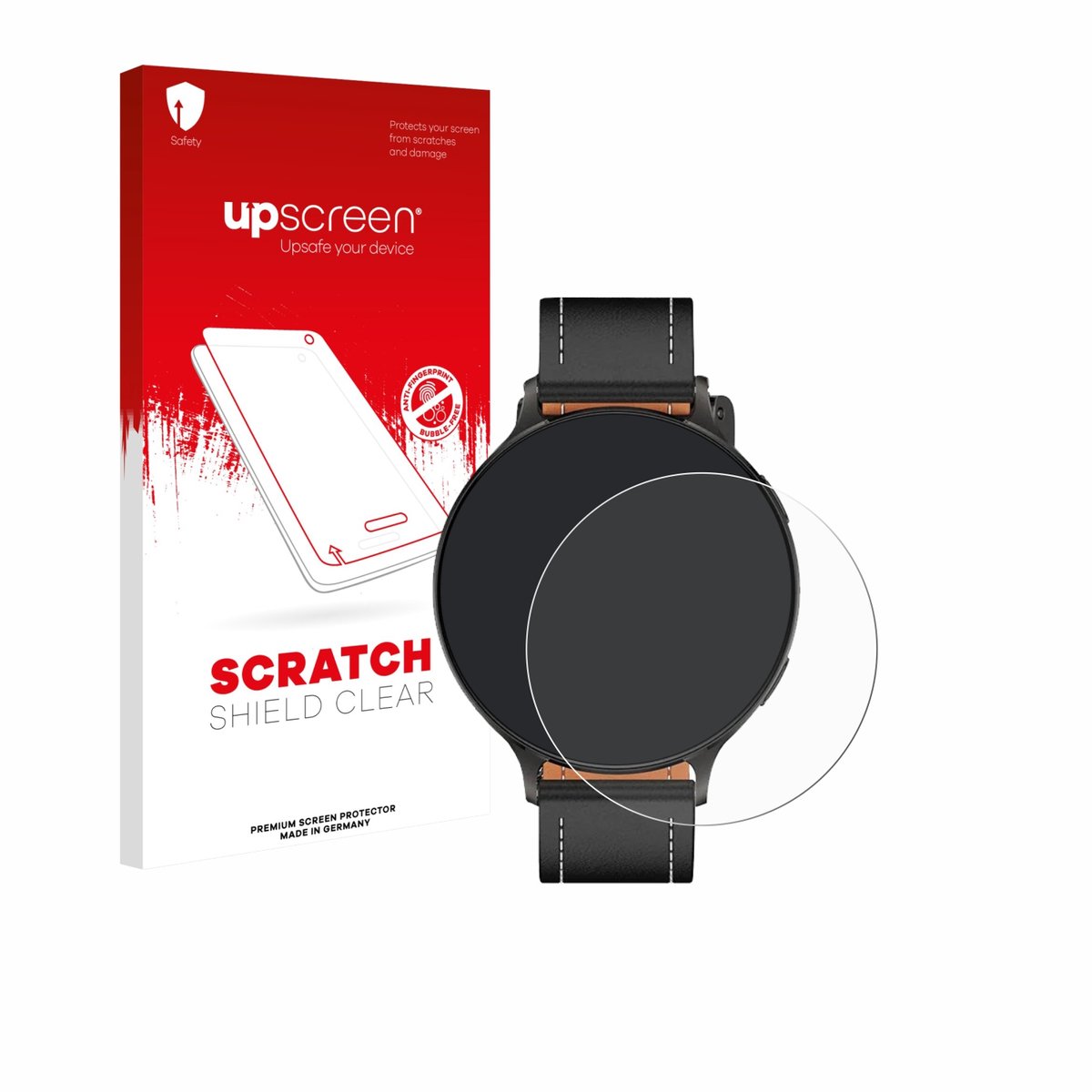 upscreen - Screenprotector voor Pireware Nano Smartwatch - Folie Beschermfolie transparant