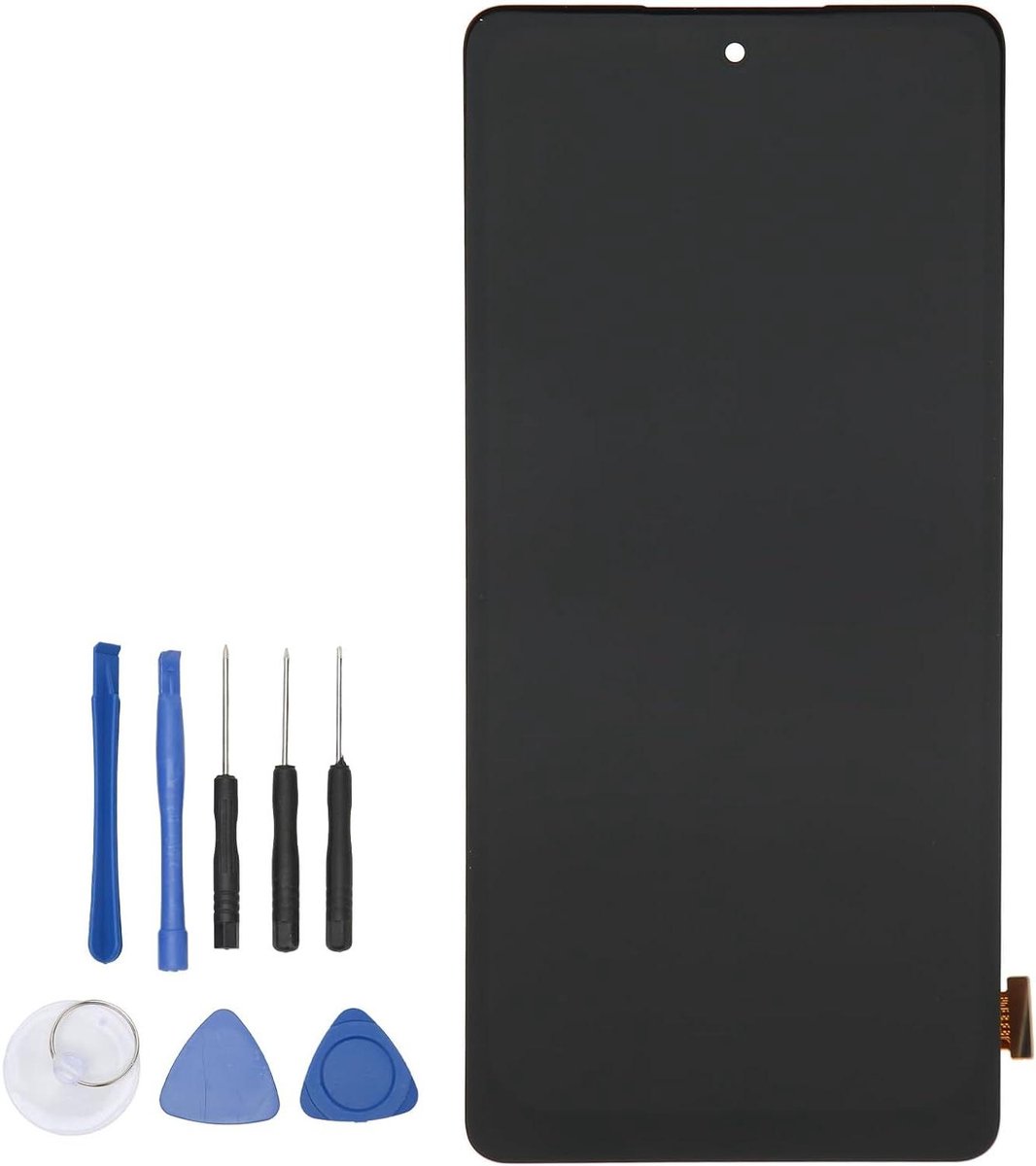 LCD scherm vervanging voor S20 FE 5G - Amoled touchscreen - 6.5 inch - Zwart frame