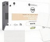 Cosmeau Zwart + Wit Combo Wasmiddel Wasstrips 2x100 Wasbeurten- Wasvellen - Wasdoekjes - Detergent Sheets - Wasdoekjes