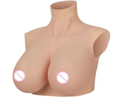 Norvia - Realistische siliconen nep borsten cup D- Travestiet - Crossdresser - Prothese - Bodyshape - Transgender - Drag