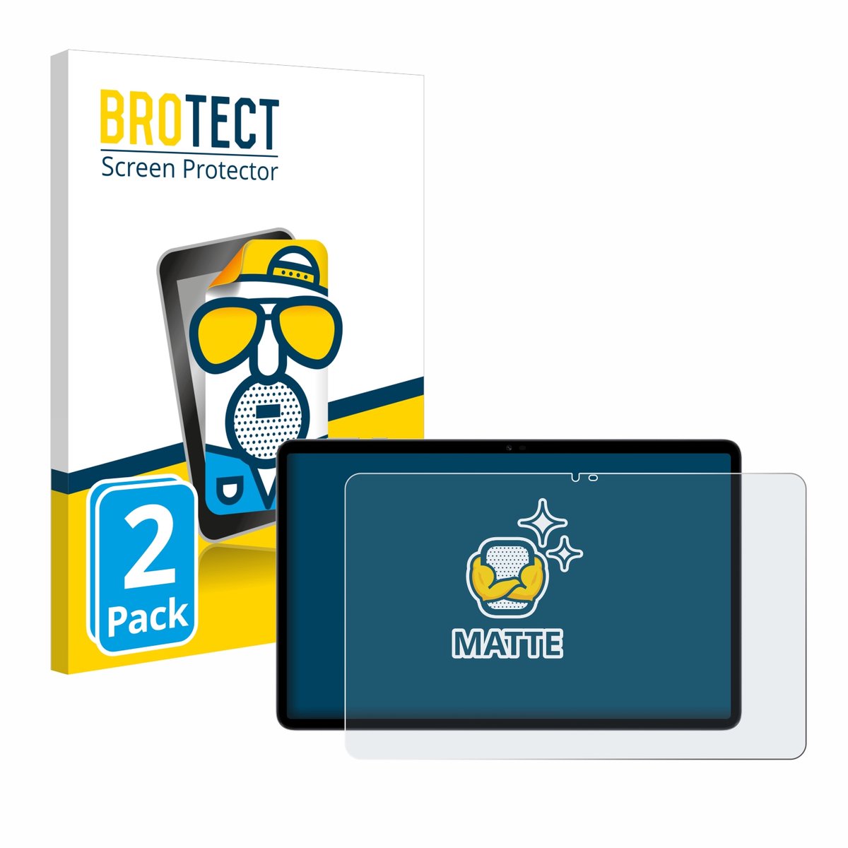 BROTECT - Screenprotector voor Honor Pad X9 - Folie Beschermfolie matte 2 Stuks