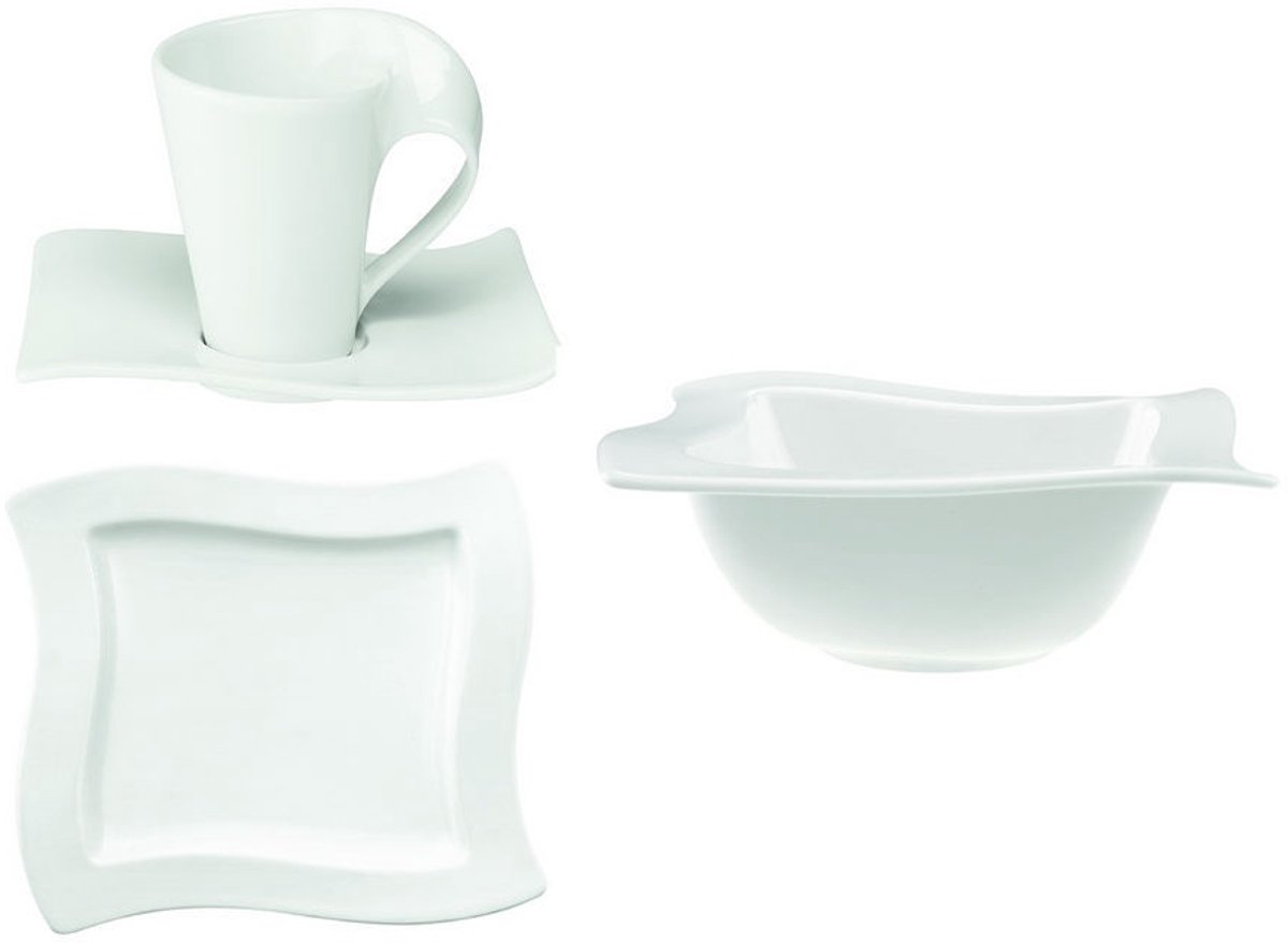 Villeroy&Boch 16-delige New Wave Ontbijtset