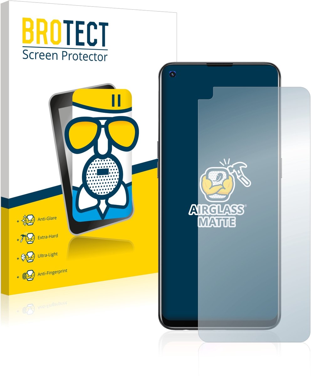 BROTECT - Screenprotector voor Oppo A94 5G - Folie Beschermfolie Beschermglas matte
