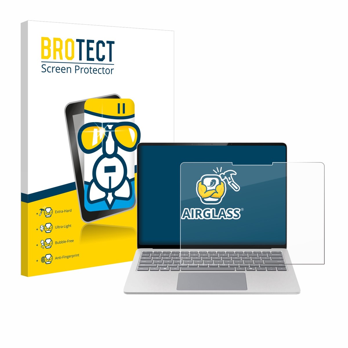 Screenprotector voor Microsoft Surface Laptop 7 15" Beschermglas transparant