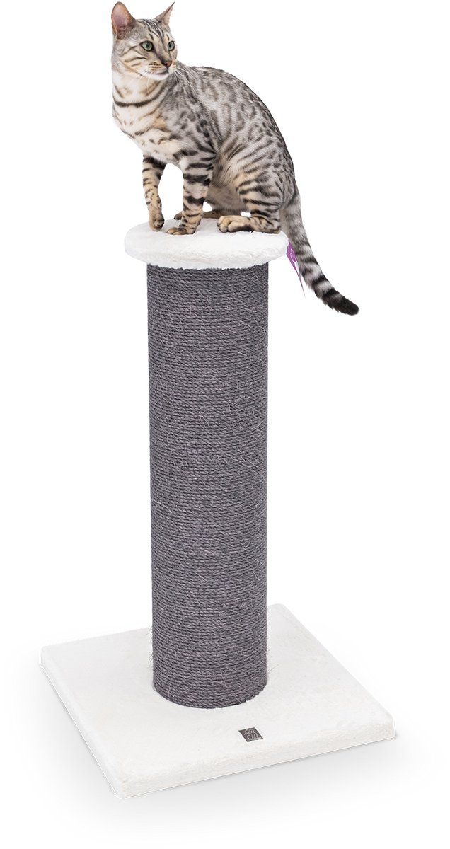 Petrebels Savannah 86 krabpaal - Off-White - 20 cm stam - zwaar en stabiel