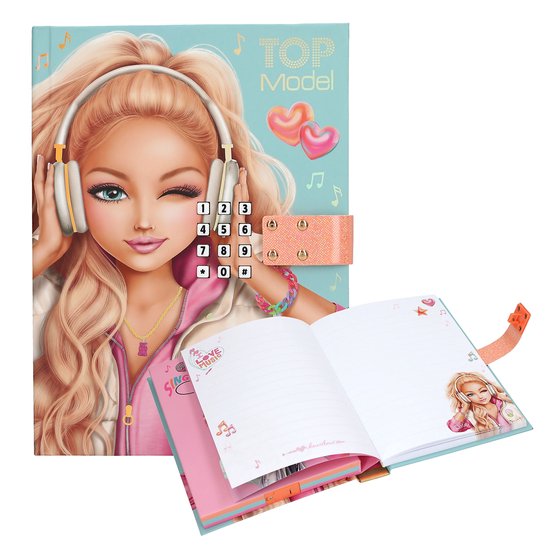 Depesche - TOPModel dagboek met code en geluid - MUSIC