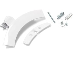 Handgreep set wasmachine deur wit - geschikt voor Aeg Electrolux Zanussi - deurgreep wasmachine - greep - 4055137402