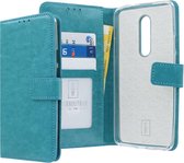 OnePlus 7 Pro Bookcase hoesje - CaseBoutique - Effen Turquoise - Kunstleer