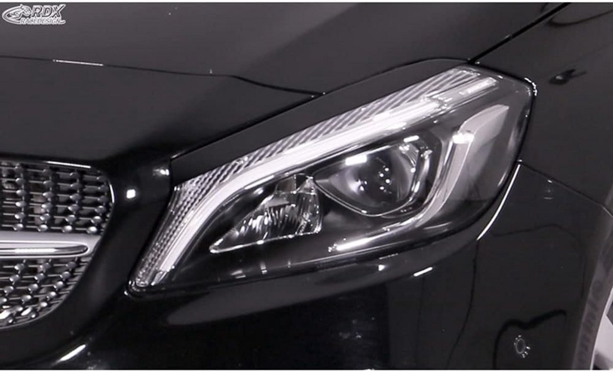 Koplamp Wenksbrauwen voor Mercedes A-Klasse W176 (2012-2019) ABS