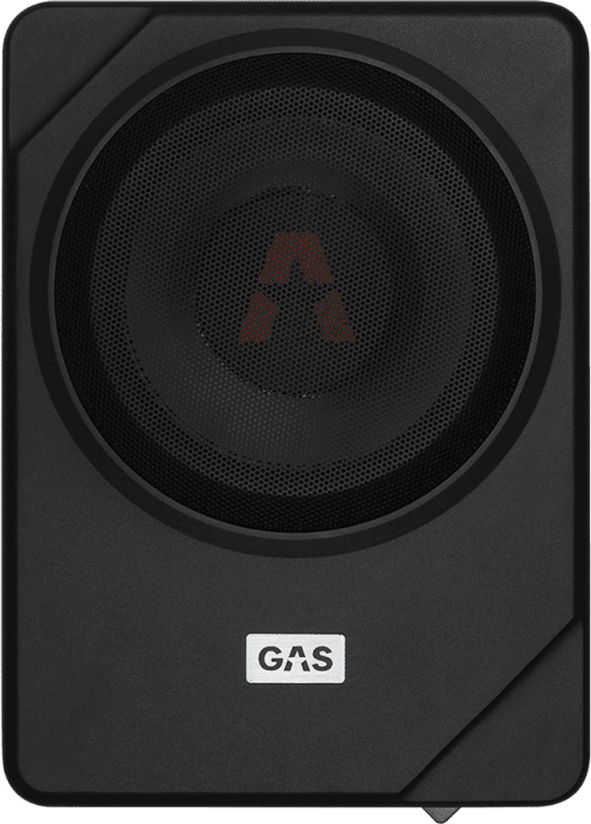 Gas Audio Power Gas Max Level 1 Amplified Underseat Subwoofer 8 voor Auto Geluidssystemen en Hoogwaardige Geluidskwaliteit