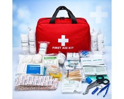 foto van Gabrys® Noodpakket - Ehbo kit - 185-delig EHBO-doos - multifunctionele medische noodbenodigdheden - draagbare medische tas - Water dicht - hulpmiddel - Nood - Pakket - Survival - inclusief inhoud