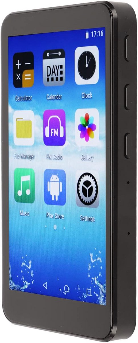 Draagbare MP4 Speler met Bluetooth, Wifi en Touchscreen - 128GB Opslag