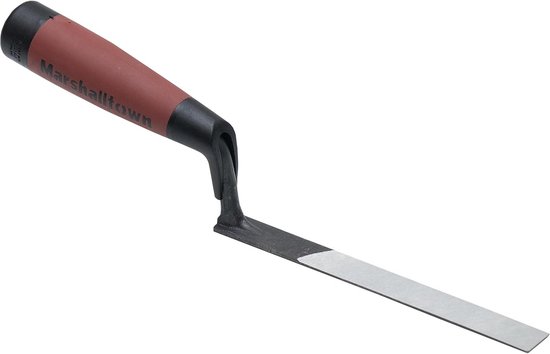 Stalen Troffel voor Metselwerk en Voegen - Schroefdraad Schacht en Ergonomisch Handvat — afbeelding 2