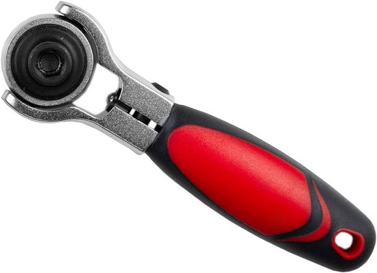 Professionele Schroefbit Ratel met Verstelbare Kop 1/4 Inch | bol