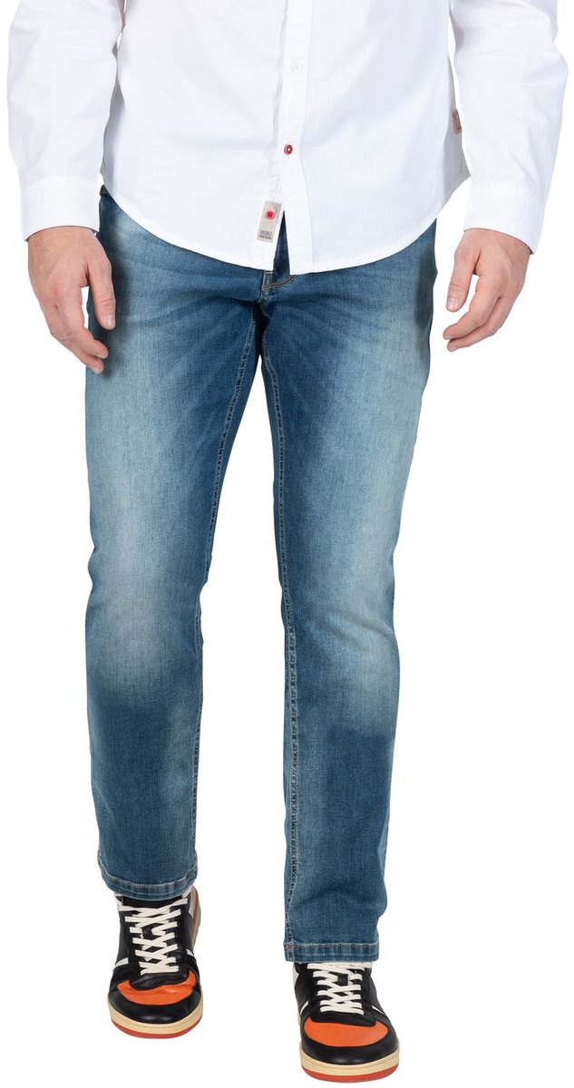 TIMEZONE Heren Jeans Broeken slim Fit Blauw 38W / 36L Volwassenen