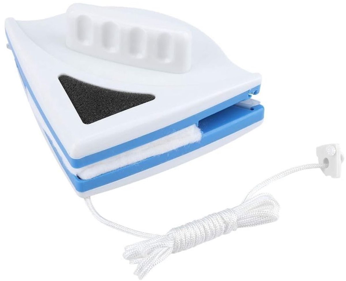 MMM® Magnetische Ramenwasser - Ramenwasser - Ramentrekker - Blauw - 15cm x 14cm x 6cm