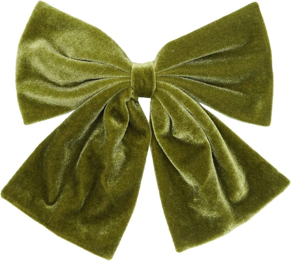 Grote fluwelen haarstrikken met clip voor dames en meisjes 20 cm