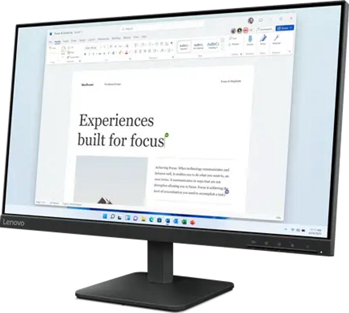 Lenovo L24-41 FHD-beeldscherm (23,8")