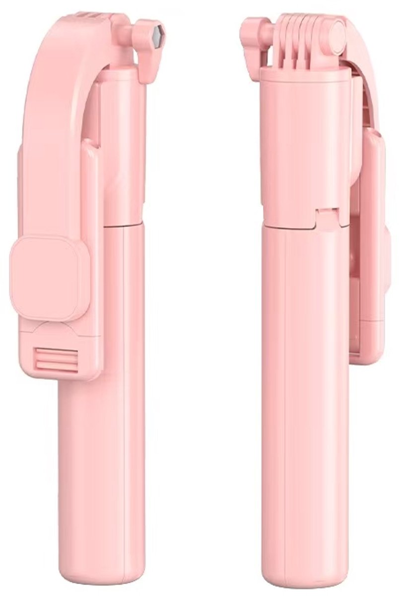 Gadgetking - Selfie Stick Tripod Z5 voor Smartphone - voor iPhone 17, 17 Pro, iPhone 16 (Pro), iPhone 15 (Pro), iPhone 14 (Pro) iPhone 13 (13 Pro/13 Pro Max) iPhone 12 (12 Mini/ 12 Pro/ 12 Pro Max) - ROZE
