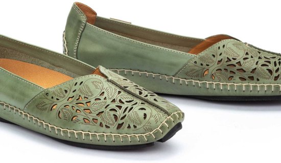 Pikolinos Jerez - mocassins pour femme - vert - taille 39 (EU) 6 (UK)