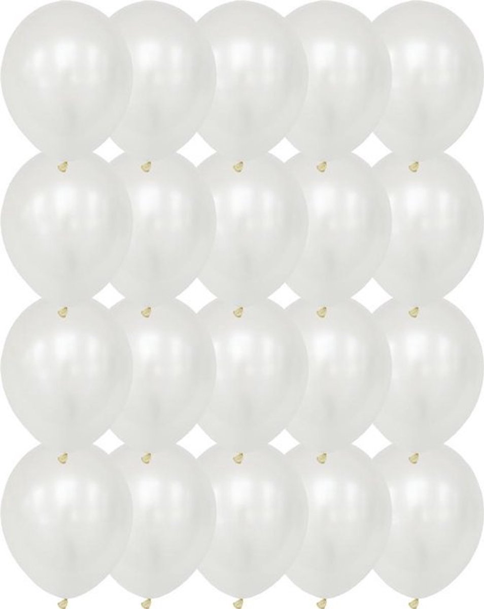 Premium Kwaliteit Latex Ballonnen, Wit, 40 stuks, 12 inch (30cm) , Verjaardag, Happy Birthday, Feest, Party, Wedding, Decoratie, Versiering