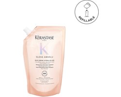 Kérastase Gloss Absolu Bain Riche Cr Kérastase Gloss Absolu Bain Riche Crème Hydra-Glaze Navulverpakking - Anti-frizz shampoo met glanseffect - Voor dik, pluizig haar - 500ml