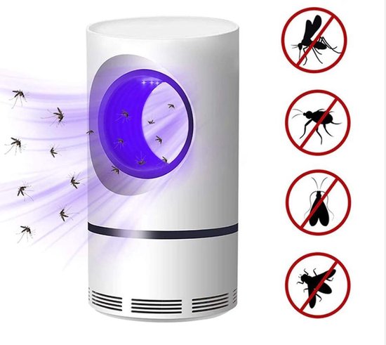 MaaHype insectenlamp - Voor binnen - Tegen muggen, vliegen en fruitvliegjes  - UV licht... | bol.com
