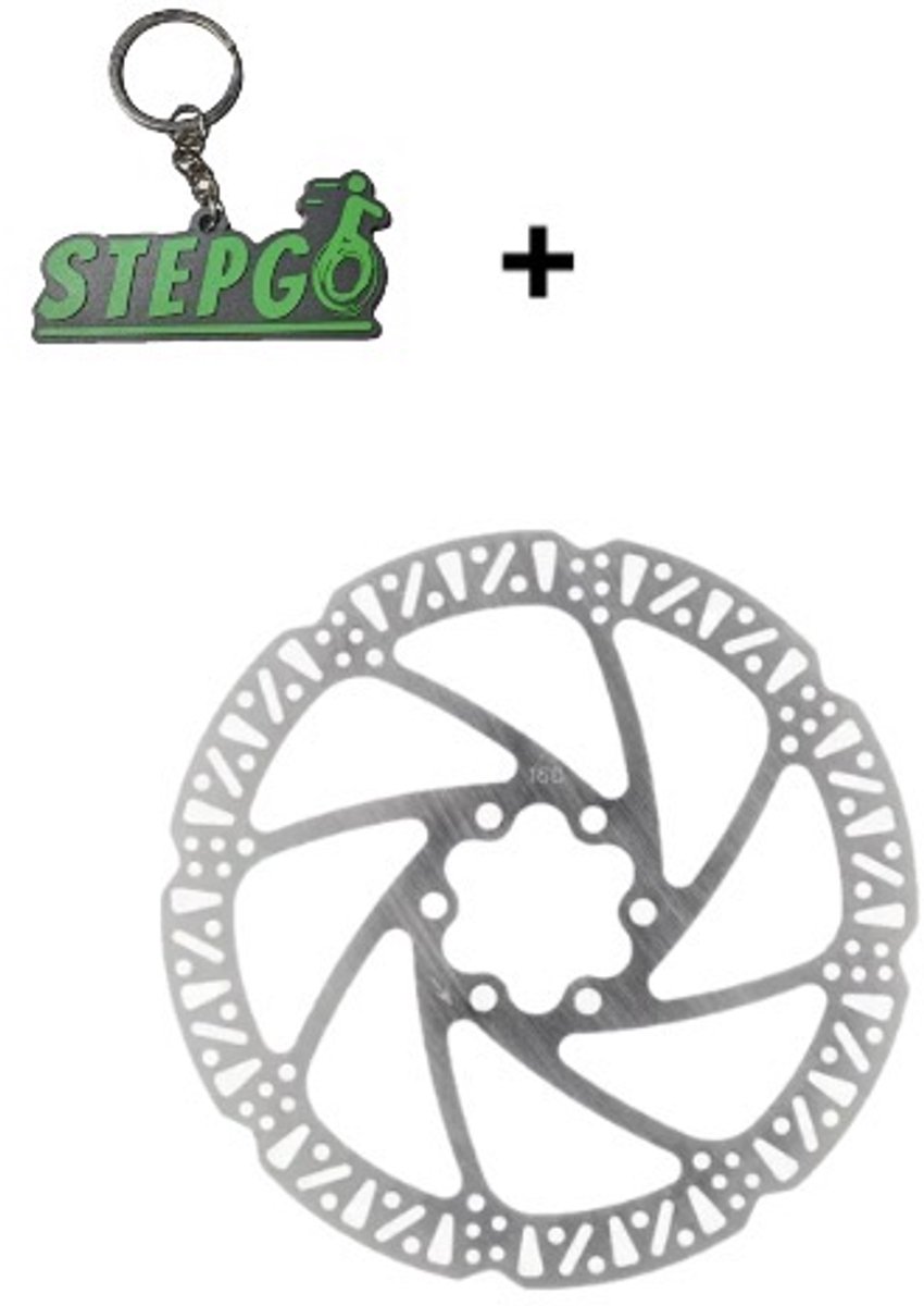 Schijfrem - fat bike - ouxi v8 - remschijf - brake disc elektrische fiets 160 mm