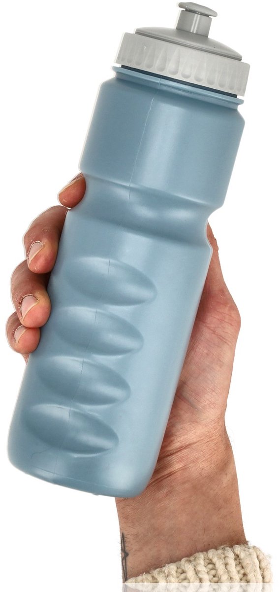 Bidon 750 ml - Fiets Bidon en Sportfles - BPA-vrij - Geschikt voor Alle Bidonhouders - Waterfles voor Fitness en Wielrennen - Sky Blauw — afbeelding 2