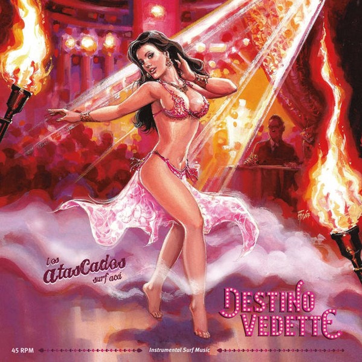 Los Atascados - Destino Vedette (10" LP)