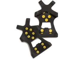 Anti Slip Sneeuwzolen met Sneeuwkettingen - Veilig lopen op Sneeuw en IJs - Maat M, Schoenmaat 36-41 - Met 10 Spikes voor extra grip