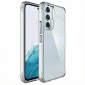 imoshion Hoesje - Geschikt voor Samsung Galaxy A54 (5G) - Glitter Backcover 2.0 - Goud