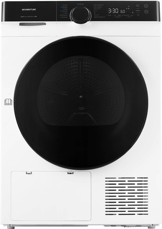 Inventum VDW9030W - Warmtepompdroger - 9kg - 14 programma's - UV-licht - 65 dB - Wasdroger - Wit