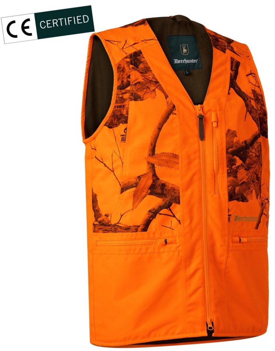 Deerhunter Eagle Waistcoat outdoor vest warme vest Scandinavische vest 3XL Oranje