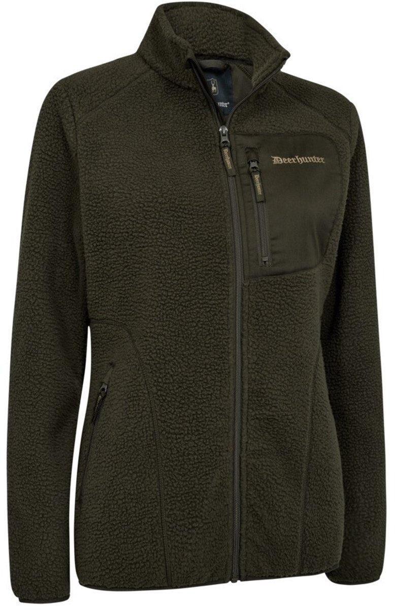 5144 Deerhunter Lady Atlas Fleece Jacket Cypress