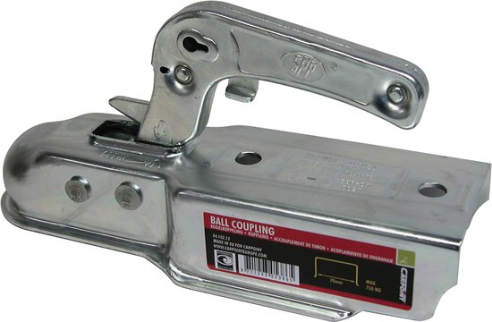 Koppeling WW 8 H (vkt 70mm) max 750kg van Kopp — afbeelding 2
