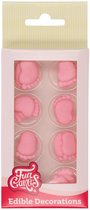 FunCakes Suikerdecoraties - Baby Voeten Roze - 16 Stuks - Eetbare Taartdecoratie