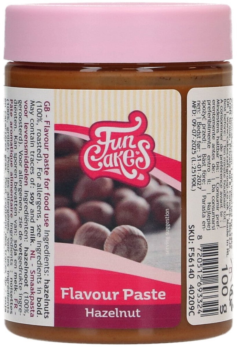 FunCakes Smaakpasta - Aroma - Hazelnoot - 100g