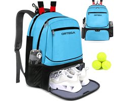 Tennistas - Tennisrugzak - Tenniszak - Tennis rugzak - Licht blauw